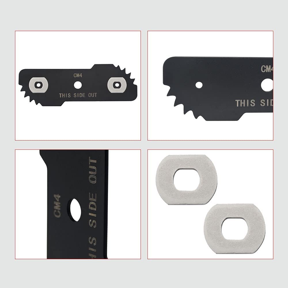 HandyTek 2-Pack EB-007 Edge Hog Heavy-Duty Edger Replacement Blades...