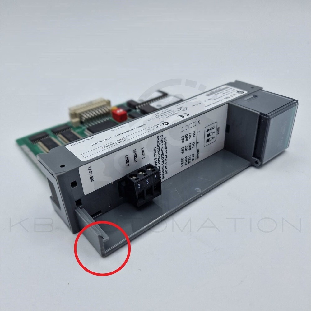 1747-SN SLC 500 remote I/O scanner module *** read description ***