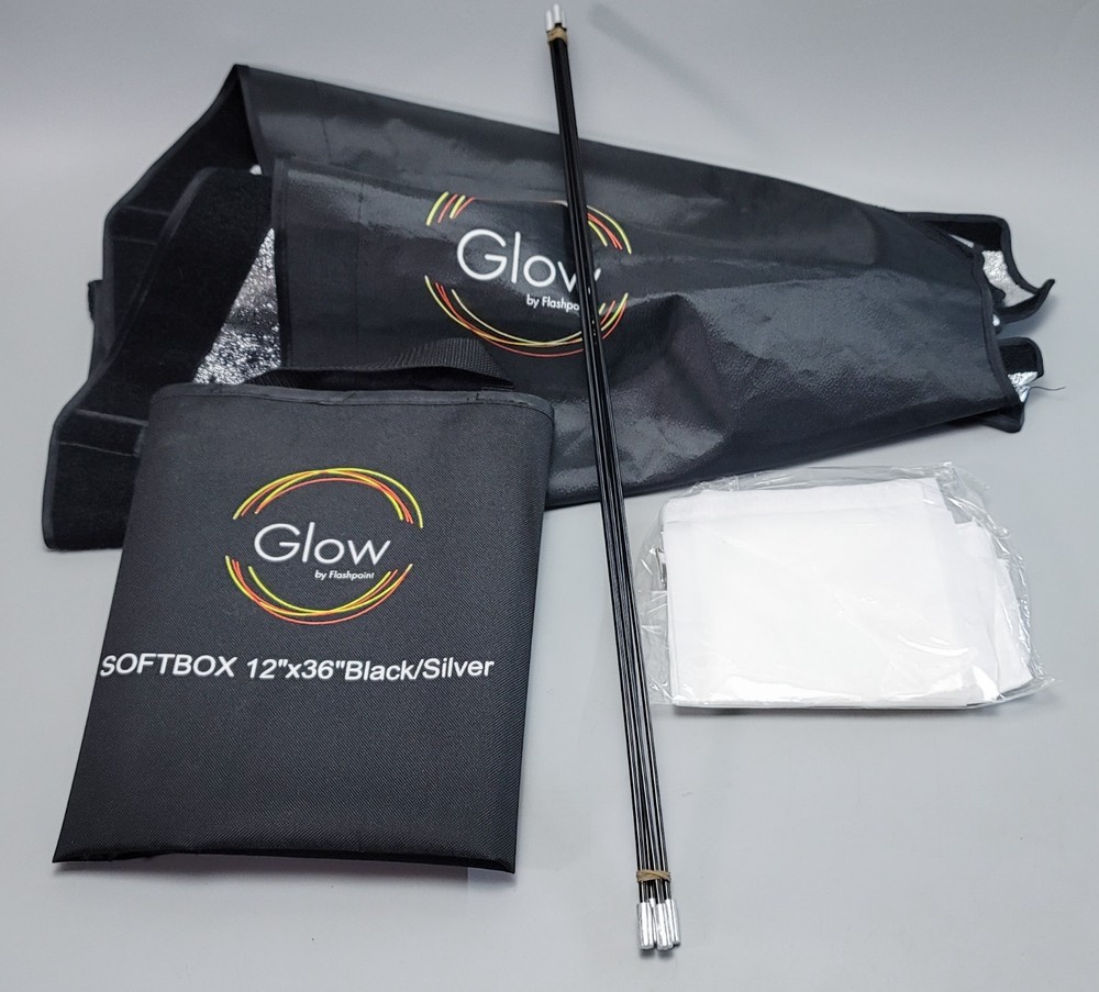 (MA5) Glow By Flashpoint Small Strip Softbox (12" x 36")