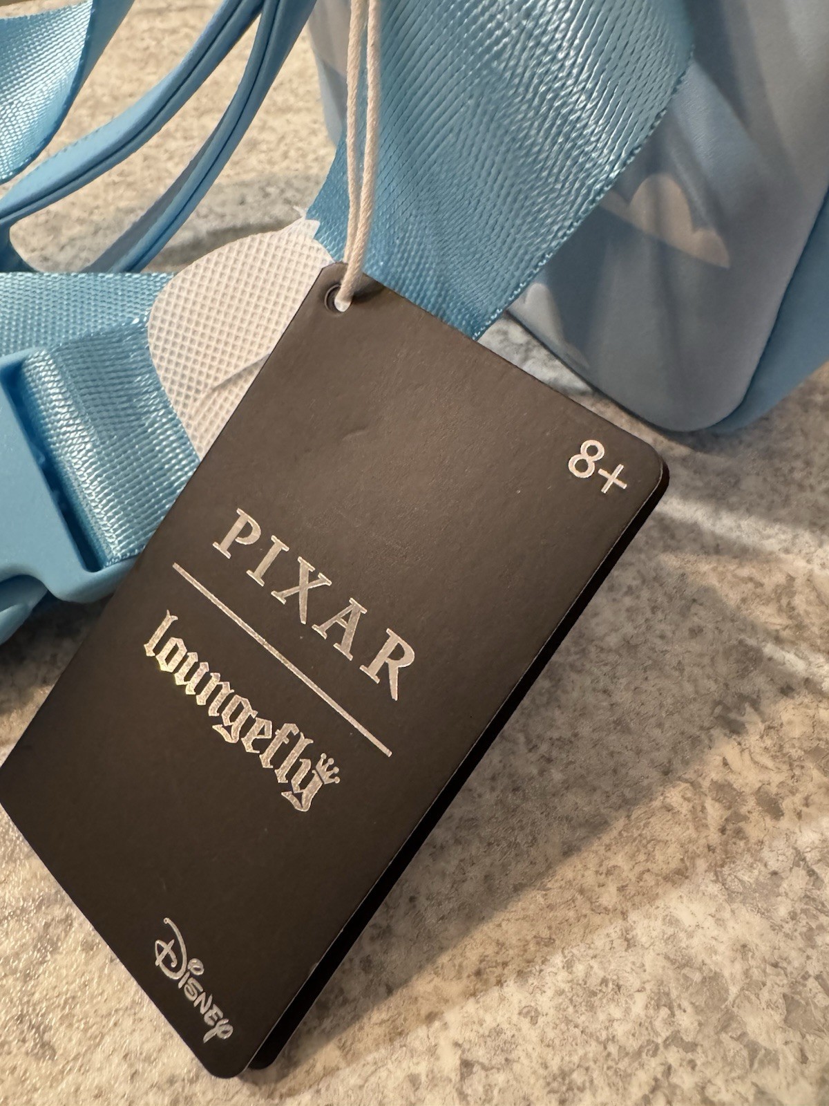 Loungefly Disney Pixar Up Blue Multicolor Heart Balloon House Small Belt Bag