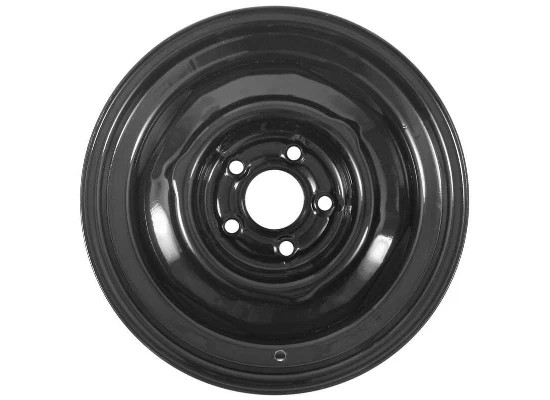 Dexstar Black Steel trailer Wheel 15" x 6" Rim - 5 on 4-1/2 - Black Made In USA