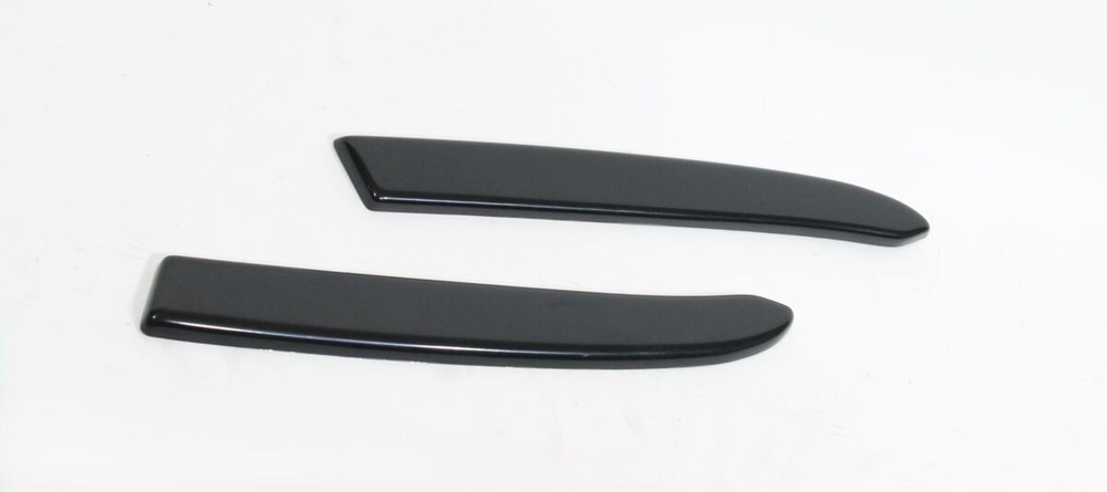 For 6 Series E63 E64 Rear bumper Side Splitters flaps ABS Gloss diffusers