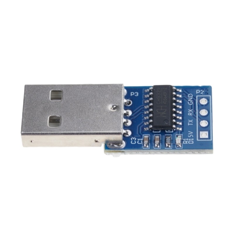 CH9329 Multifunctional UART Serial USB Interfaced Module for Data Acquisition