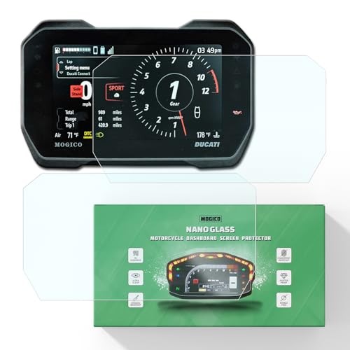 Motorcycle Nano Glass Dashboard Screen Protector Kit for Ducati Multistrada