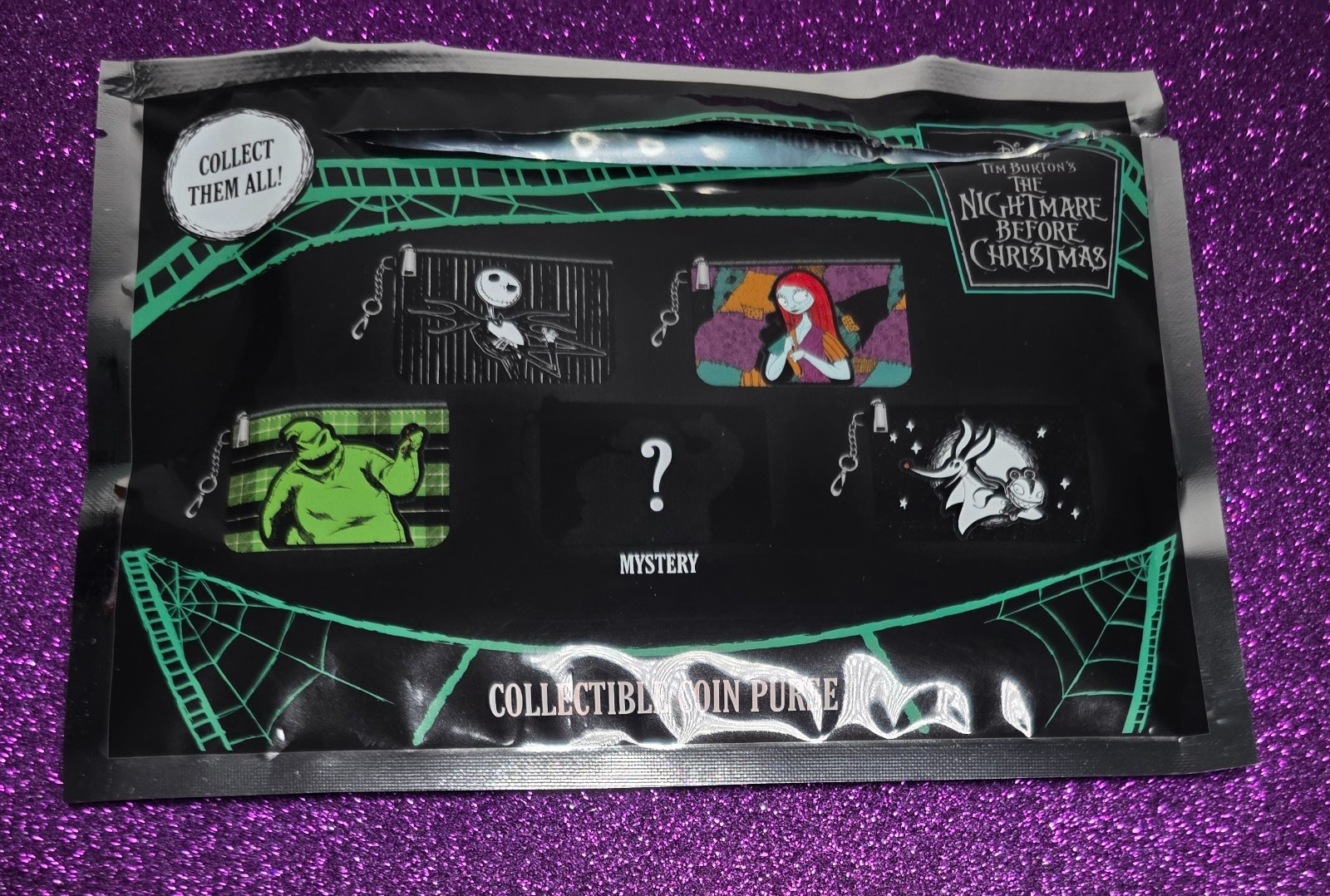 Disney Her Nightmare BlindBag Coin Purse Oogie Boogie Mystery