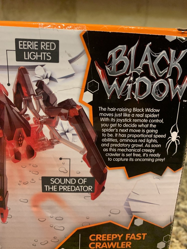 HEXBUG Black Widow, Robotic Toy Spider