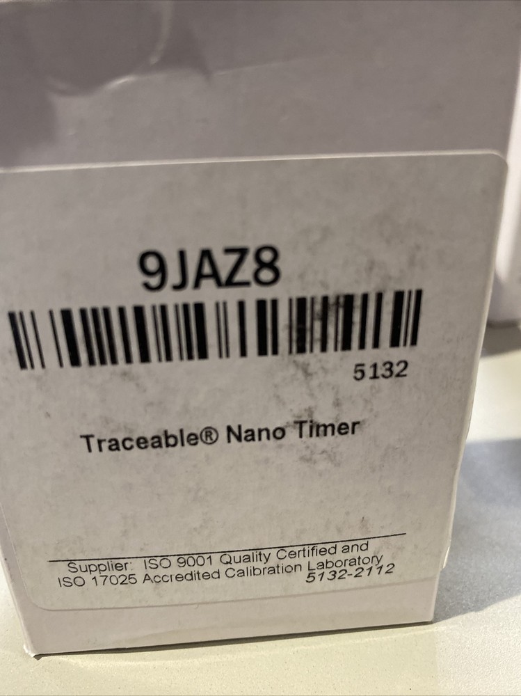 TRACEABLE 5132 Nano Timer,LCD