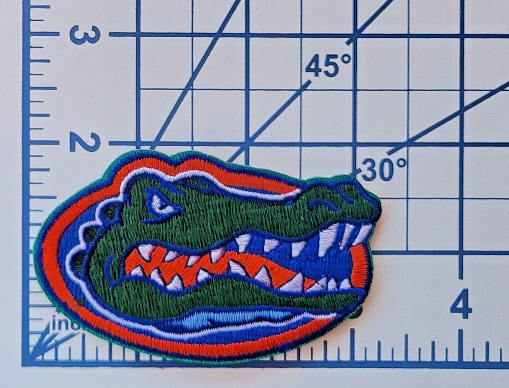 Florida Gators 3" Iron On Embroidered Patch ~FREE Tracking!!