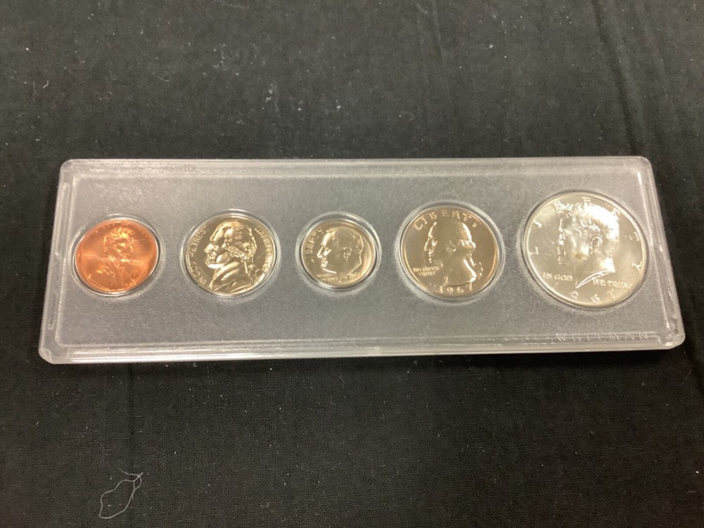 1967 Special Mint Set in Whitman Plastic Holder!