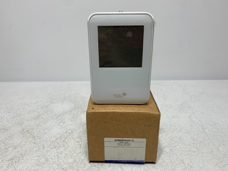 Johnson Controls NSB8BHN241-0 Sensor 3% RH Temp Display White