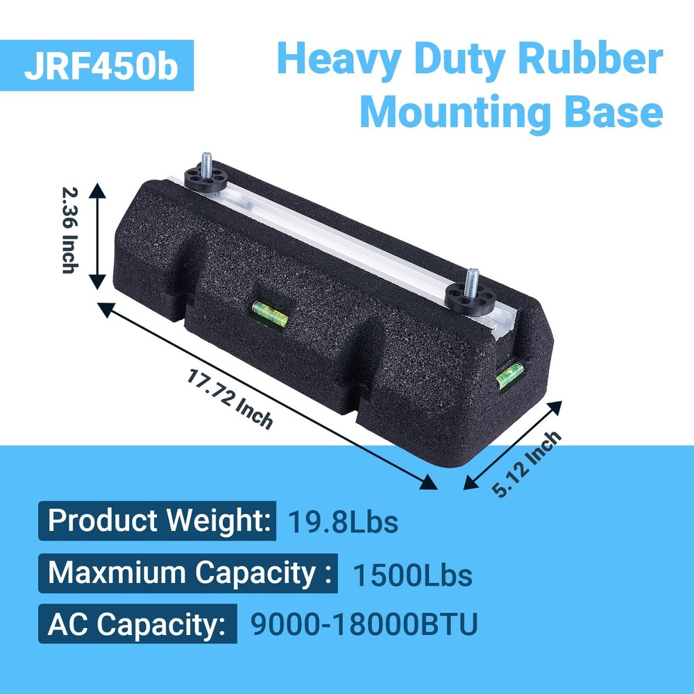 Floor Mounting Base Kit Mini Split Air Conditioning Systems, Heavy-Duty Conde...