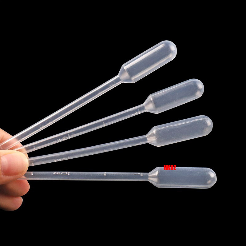 1ml/3ml/5ml Clear Plastic Pasteur Pipettes Dropper Liquid Transfer Lab Eye Straw