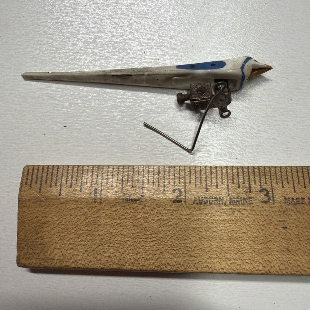 Vintage Germany Cuckoo Clock part Plastic Bird