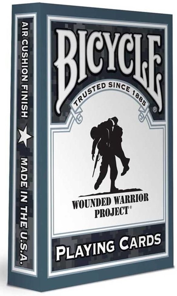 1 deck Bicycle WOUNDED WARRIOR PROJECT playing cards