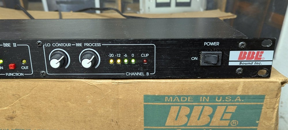 BBE Sonic Maximizer 462 with original box