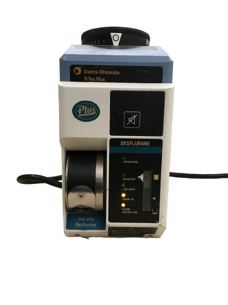 Datex-Ohmeda D-Tec Plus DESFLURANE Vaporizer