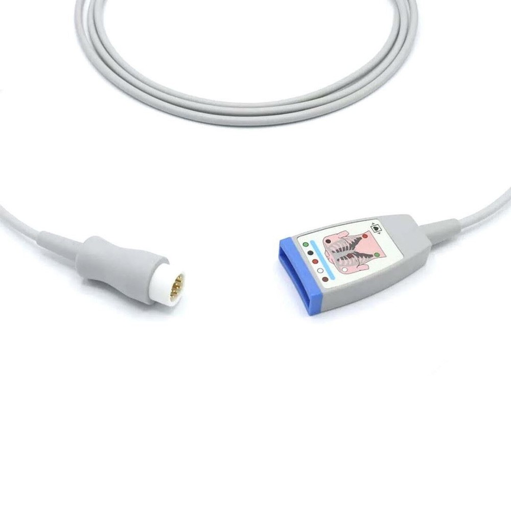 Philips M1977A ECG Compatible Trunk 12 Pin 5 Leads