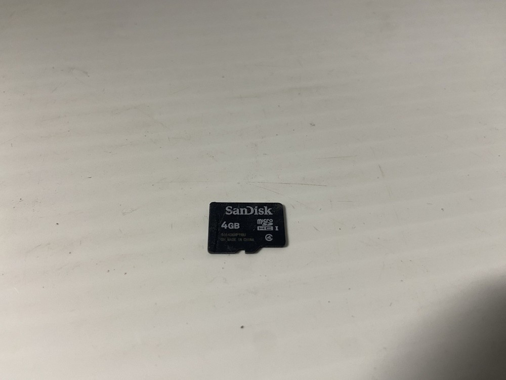 SanDisk 4GB SDHC MicroSD TransFlash  Flash Memory Card SD-04G