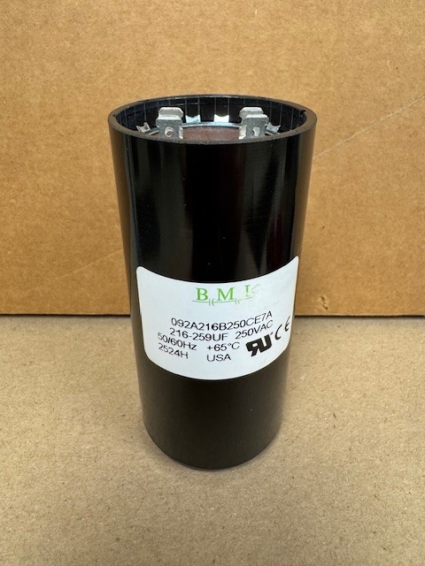 216-259UF MFD Genuine Baldor Capacitor 091A216B250CE7A EC1216C06 250V  Vac USA!