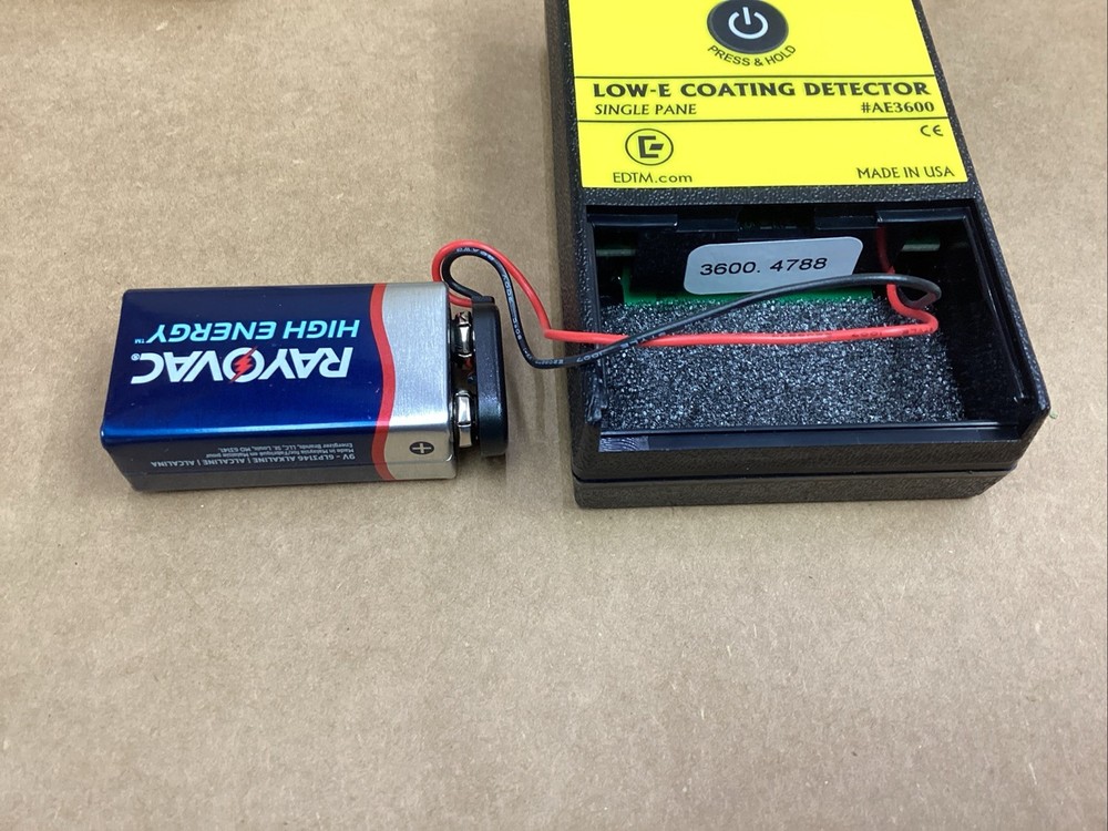 CRL AE3600 Low-E COATING Detector NEW