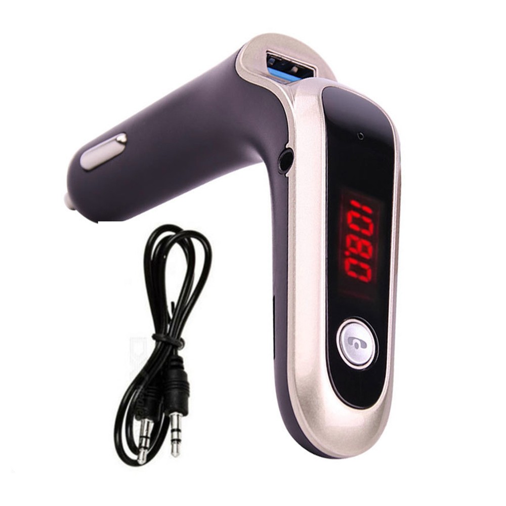 Car Wireless Bluetooth FM Transmitter Radio Handsfree MP3 Player/USB Charger