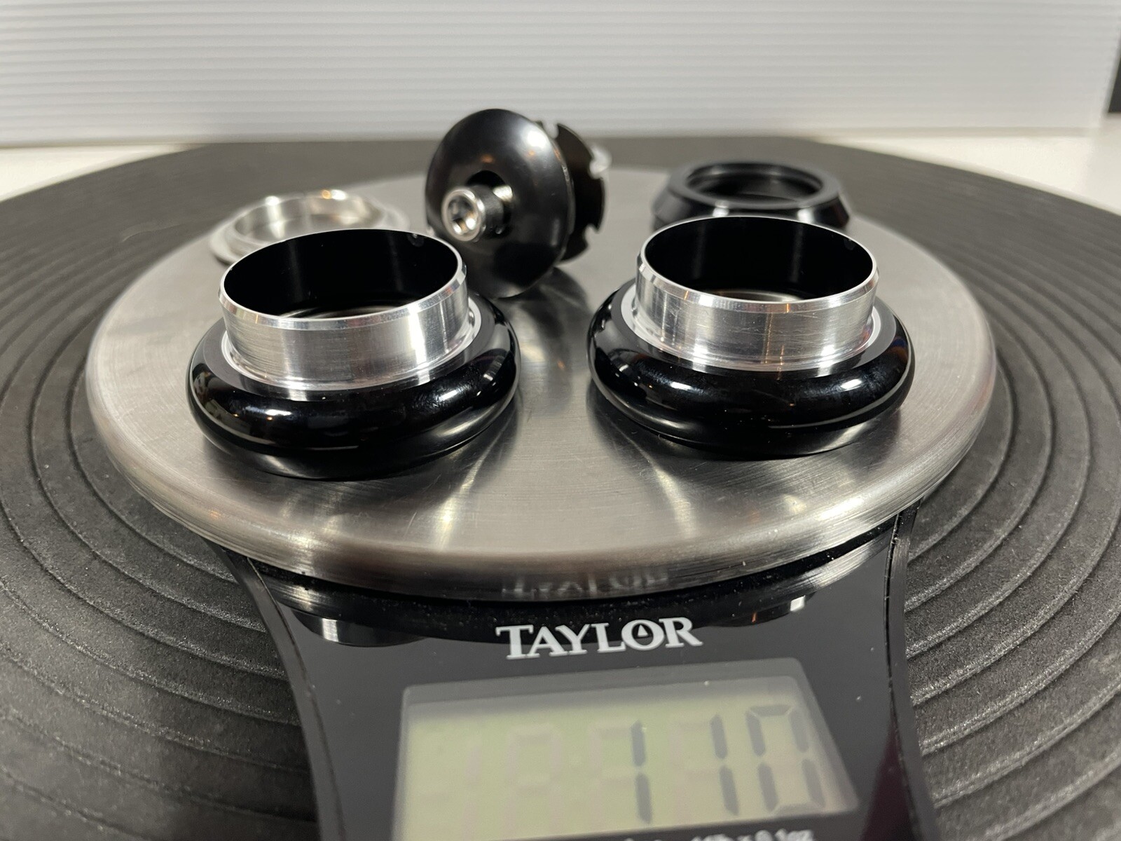 1 1/8” Threadless Klunker Conversion Headset With Spacers Old School BMX BLACK!