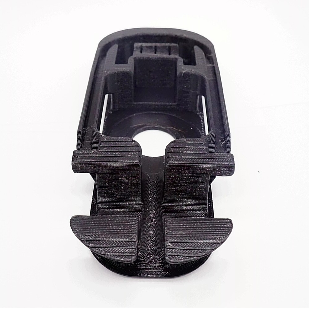 Cable Wrap, Display Stand, and SD Card Holder Case Insert for Steam Deck (BLACK)