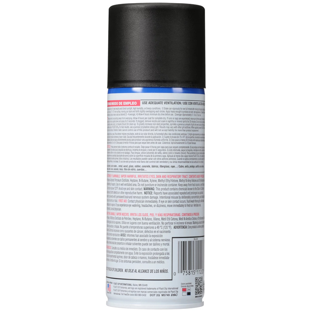 Plasti Dip Multi Purpose Rubber Coating Aerosol, Black - 11oz