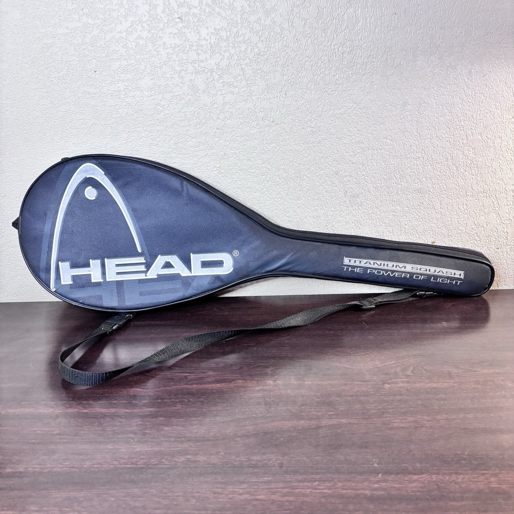 Head Ti 120 Powerzone System Titanium Squash Racket Racquet & Case