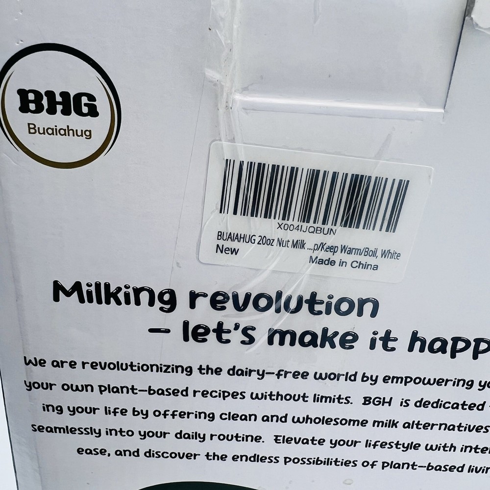 20oz Nut Milk Maker Machine ~ Multi-Functional Automatic w/ 10 Blades