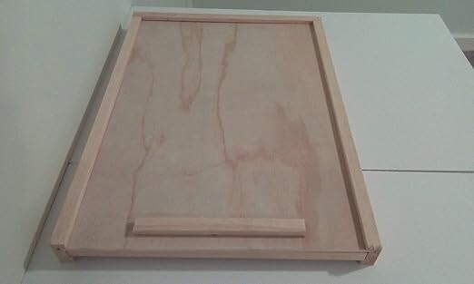 8-Frame Beekeeping Bee Hive Screened Bottom Board with Closing Sheet