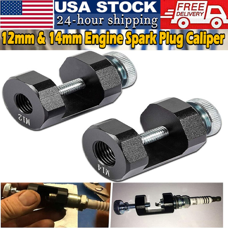 12mm &14mm Engine Spark Plug Caliper Universal Precision Car Spark Plug Gap Tool