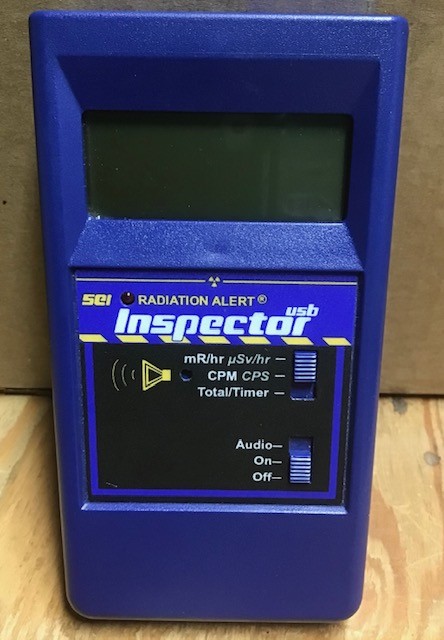 S. E. International Radiation Alert Inspector With Case Battery Bundle