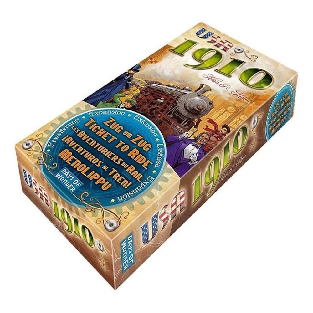 Ticket to Ride: USA 1910 Expansion [Board Game, 2-5 Players]