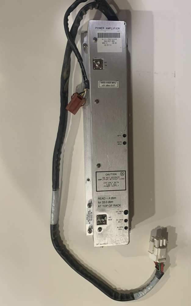 Alcatel 644-0327-003 HREV. E Power Amplifier Read Working USED