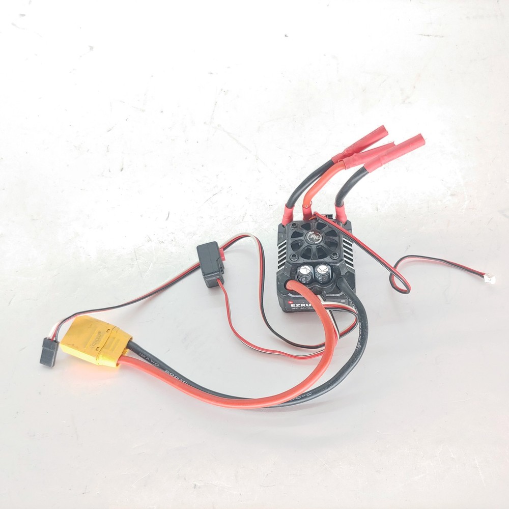 Hobbywing Ezrun MAX10 SCT (2-4S) Brushless ESC used
