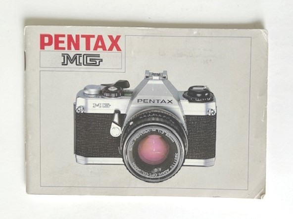 Pentax MG Camera Instruction Manual 1982