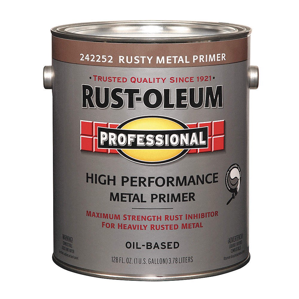 RUST-OLEUM 242252 Primer,Flat Red,1 gal. 3ZHX2