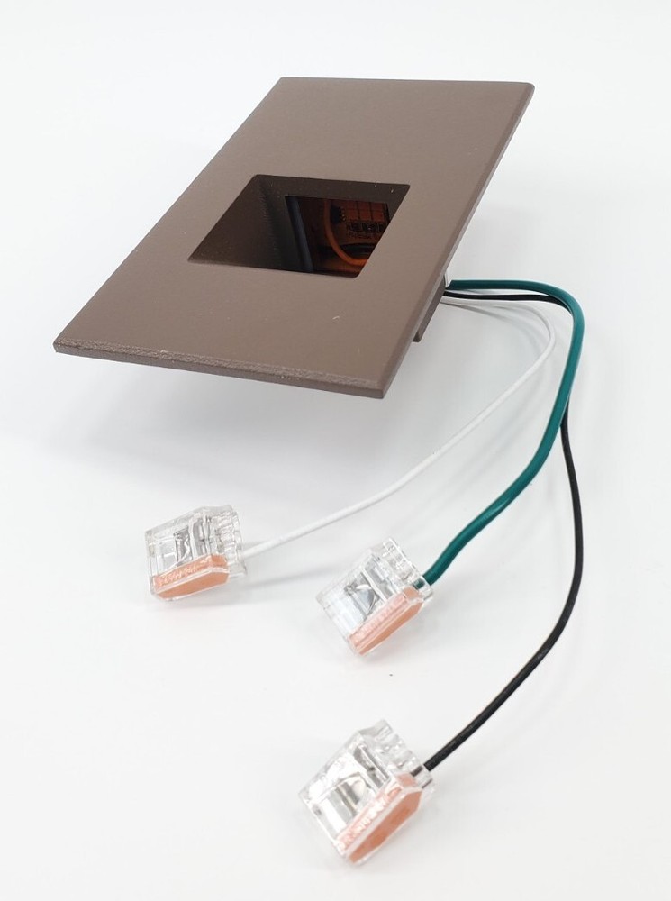WAC LED Step Lights WL-LED200F Cetcus Intertek BJ0311- Brown