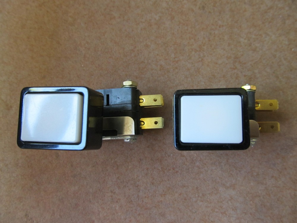 (QTY=2) NKK Micro Switch Push Buttons  SCBB25S15A-5BA