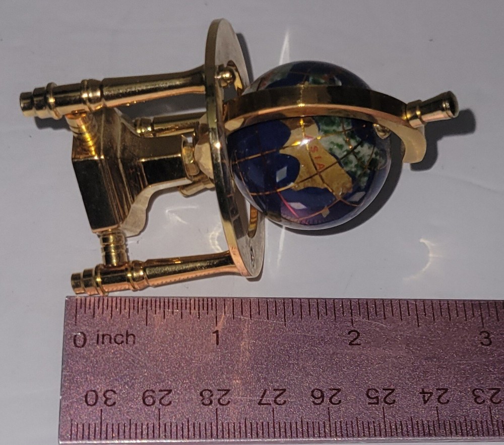 Mini Brass Globe As/Is