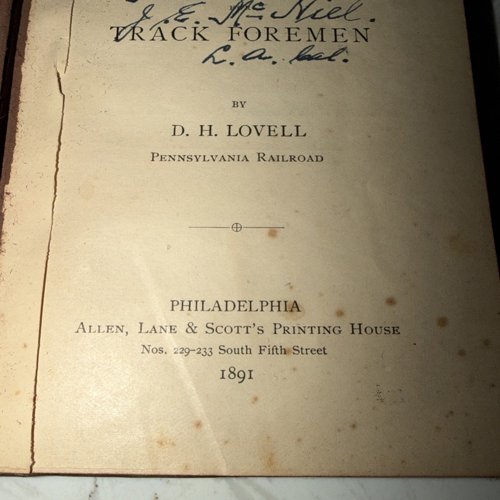Practical Switch Work Book 1891