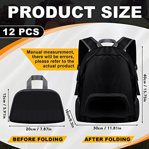 Pcs 20l Foldable Backpacks Bulk Lightweight Basic Back Pack Wholesale for 12