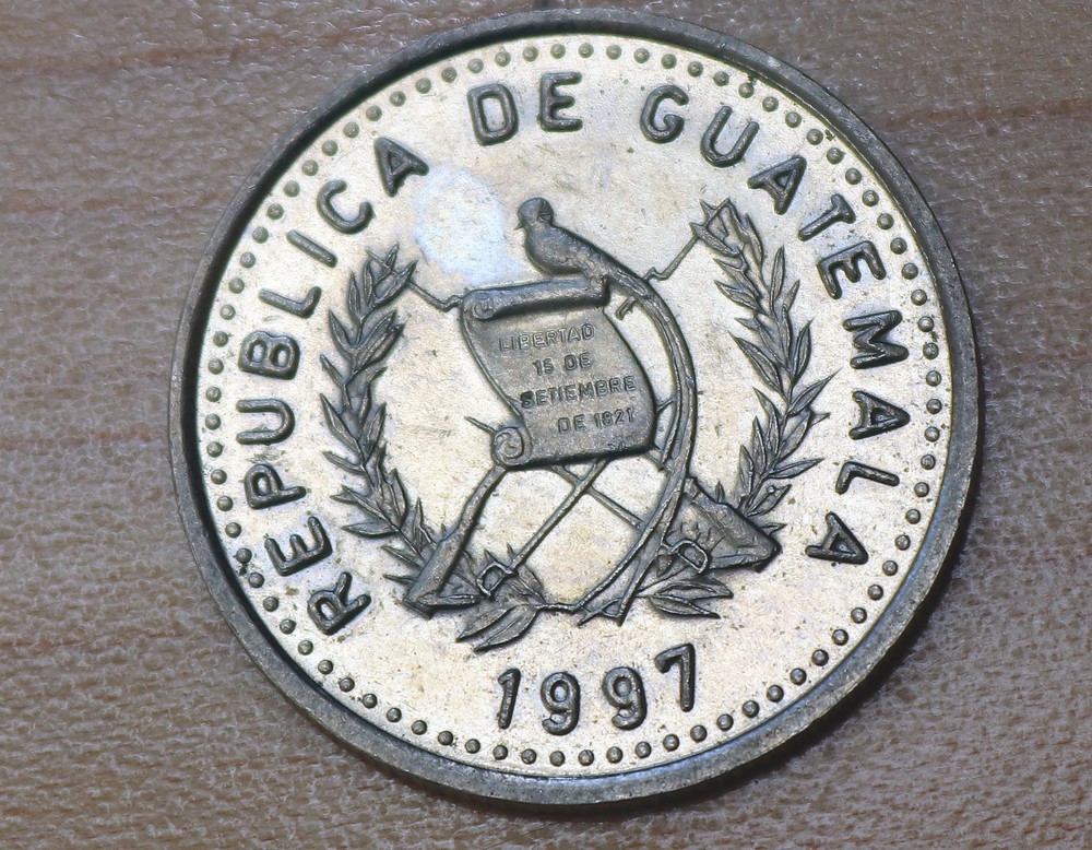 1997 Guatemala 10 Centavos