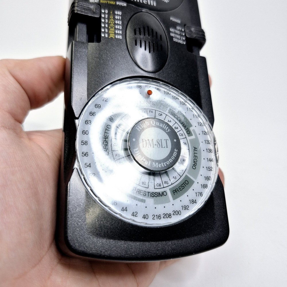 Intelli Multi-Function Metronome DM-8LT Beat Rhythm Pitch Black