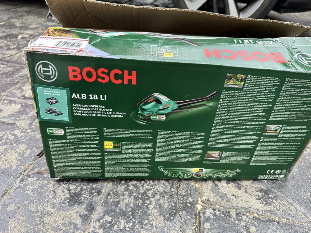 Bosch ALB 18 LI Cordless Leaf Blower.