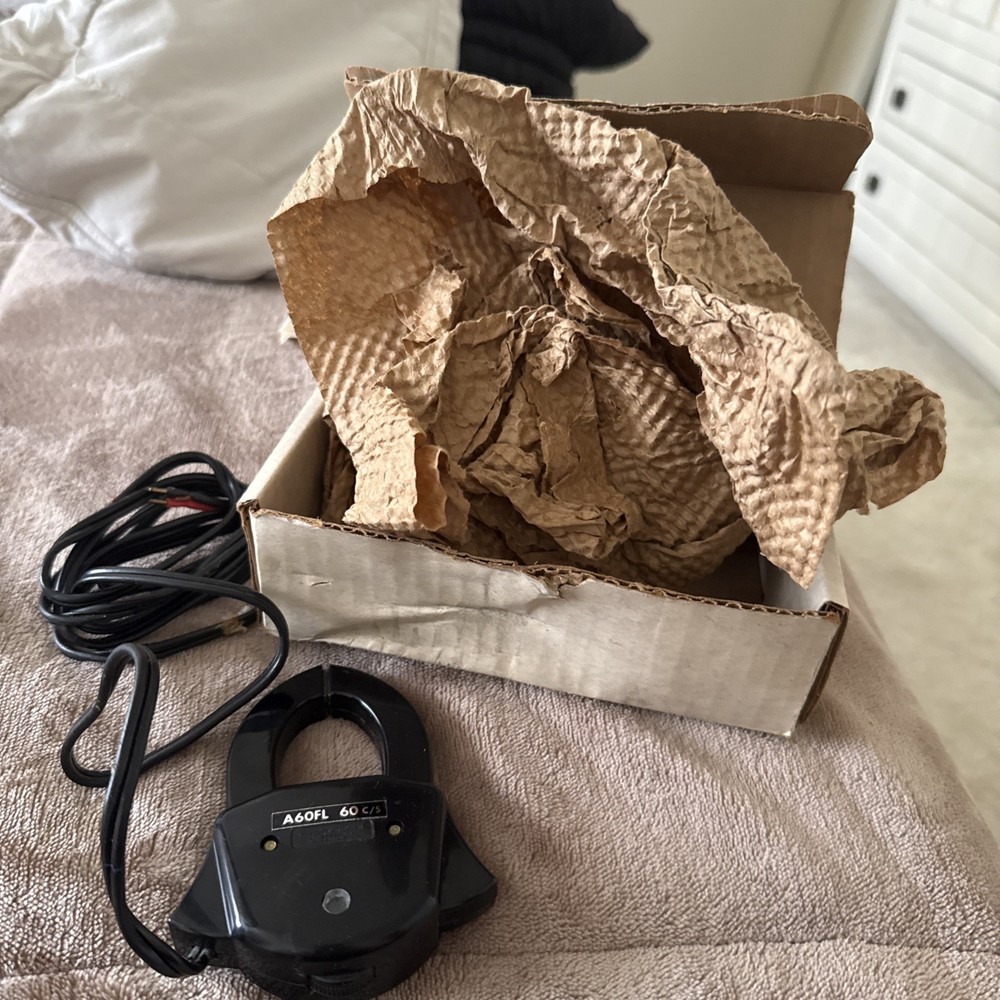 Amprobe A60FL 60CS Current Probe w/ Cables & Case