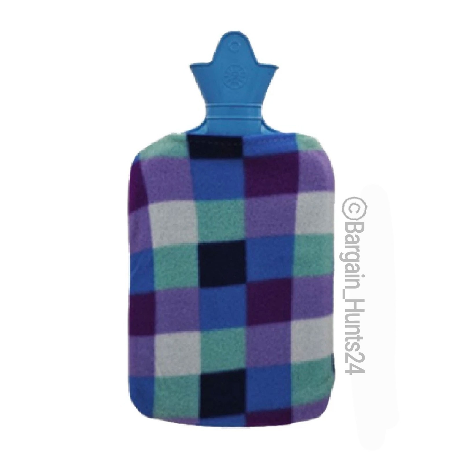 Hot Water Bottle with Plush Cover Rubber Bag For Warm Therapy 2000ml (Pack of 1)