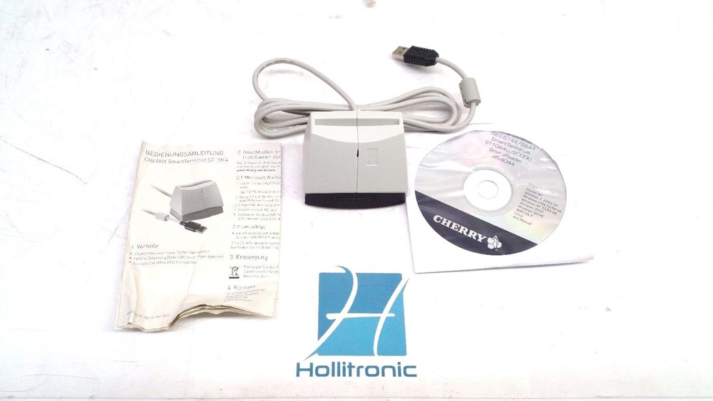 Cherry ST-1044U Desktop Smart Card Reader With Software Disk