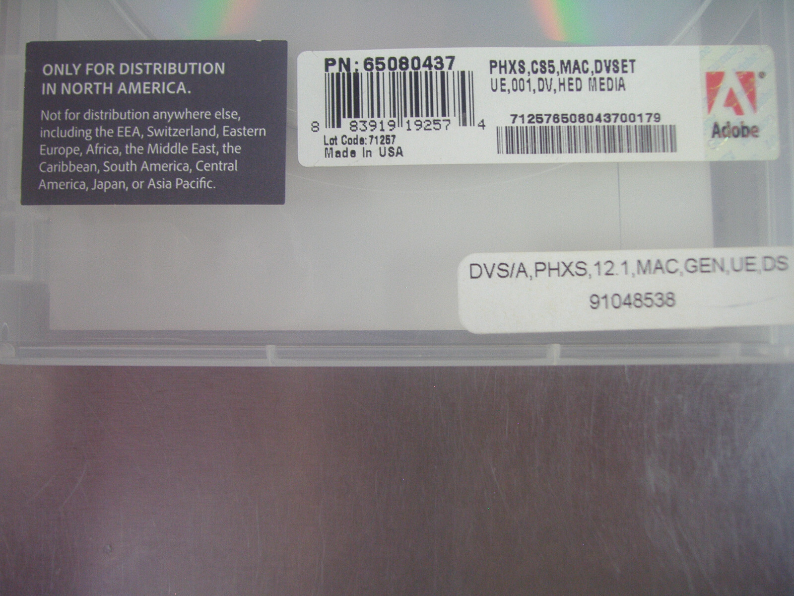 Adobe Photoshop CS5 Extended For MAC Full Retail DVD Version